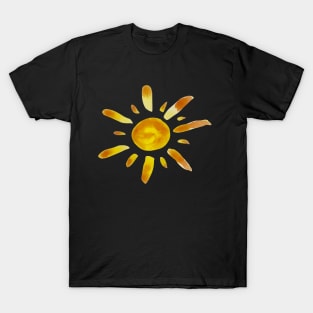 Watercolor Sun T-Shirt